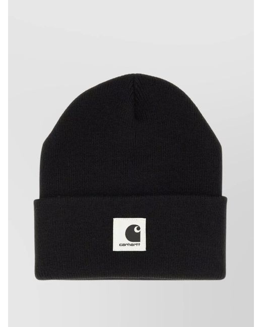 Carhartt Black Folded Cuff Hats Collection for men