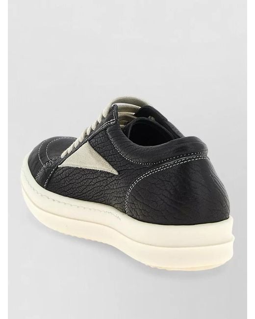 Rick Owens Multicolor Vintage Lace Up Sneakers Shark Sole