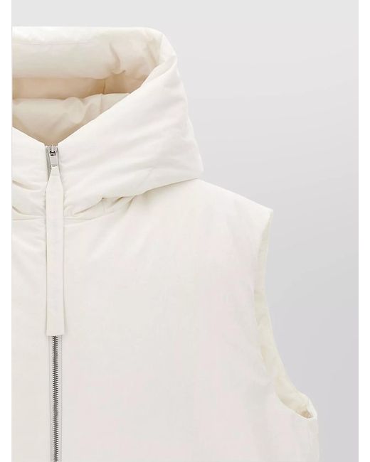 Jil Sander Natural Polyester Vest for men