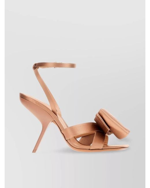 Ferragamo Multicolor Satin Sandals