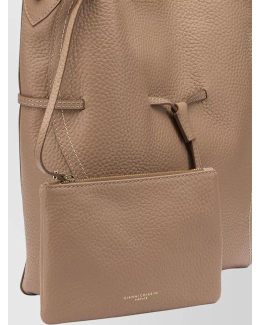 Gianni Chiarini Natural Leather Shoulder Bag
