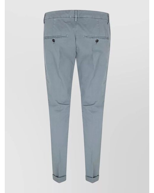 Dondup Blue Slim-Fit Chinos for men
