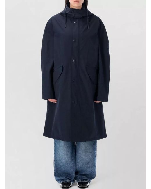 A.P.C. Blue Antonin Parka Coat