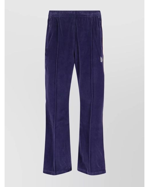 Needles Blue Boot-Cut Track Pants for men