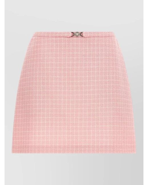 Versace Pink 'medusa '95' Skirt