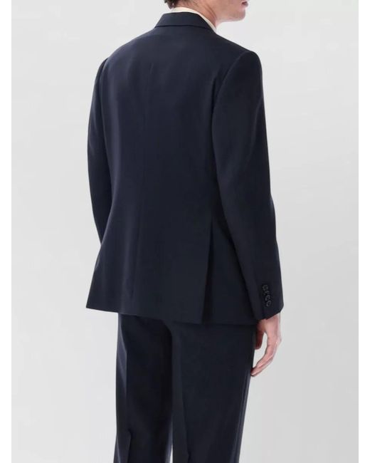 Lardini Blue Soiree Double Breasted Four Button Jacket for men