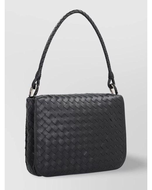 Bottega Veneta White Leather Messenger Bag for men