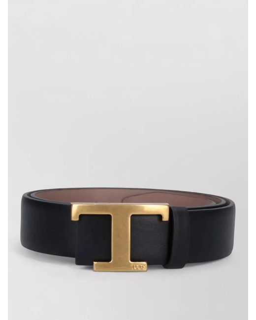 Tod's Gray Leather Belt