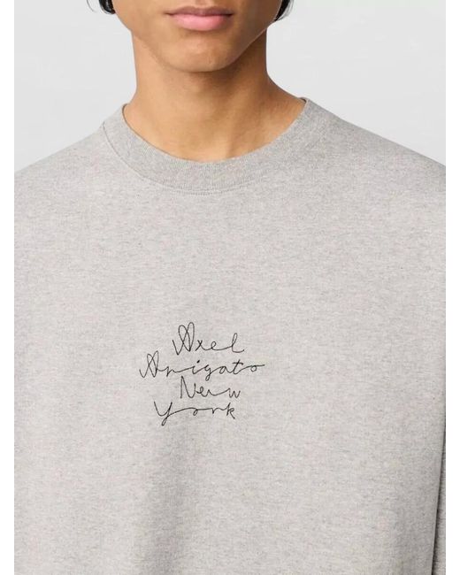 Axel Arigato White New York City Graphic Logo Crewneck T Shirt