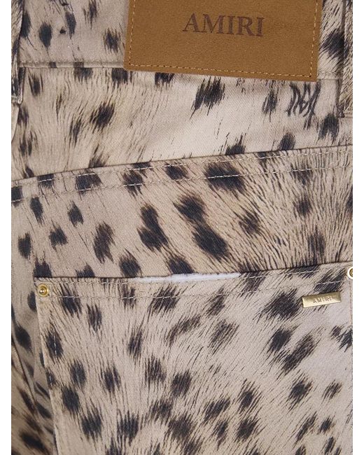 Amiri Multicolor Wide-Leg Jeans