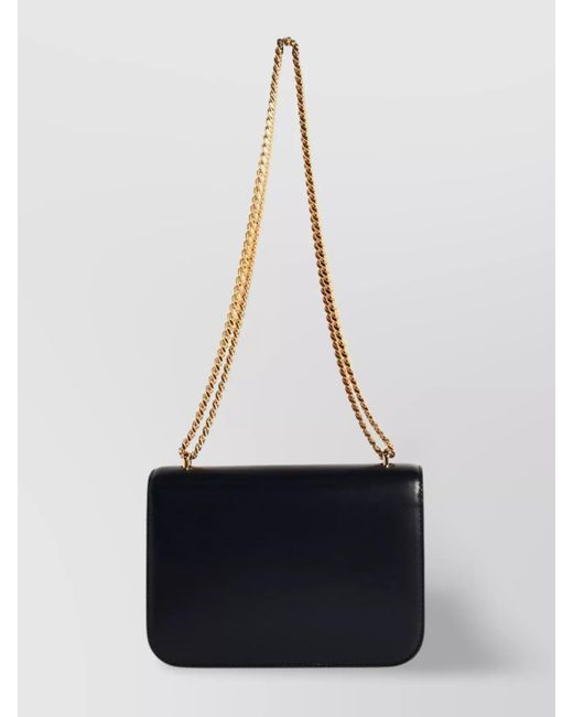 Tory Burch White Eleanor Small Leather Shoulder Bag