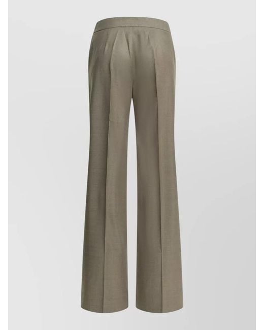 Sa Su Phi Multicolor Wide Leg Trousers Belt Loops Pleated Design
