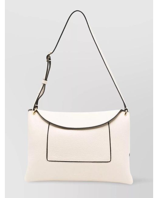 Wandler Natural Penelope Calf Leather Shoulder Bag