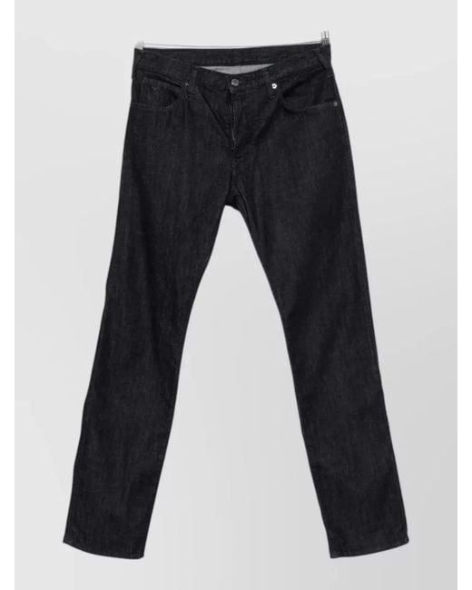 Emporio Armani Black Denim Jeans for men