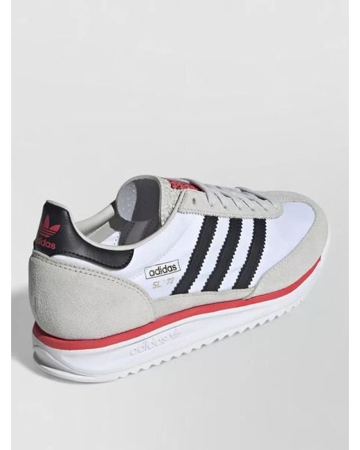 Adidas Originals Metallic Sneakers Contrast Sole Suede Accents Design for men