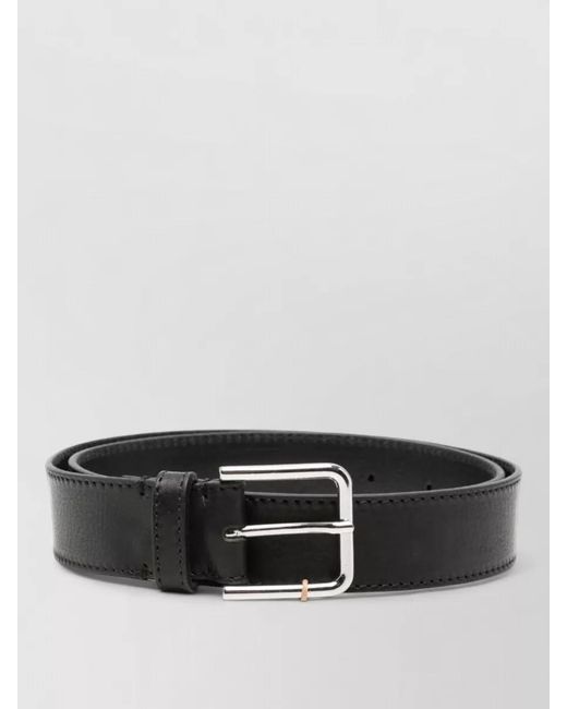 Frankie Shop Black Toni Leather Belt Adjustable Slim Shape
