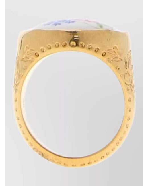 Chloé Yellow Brass Ring