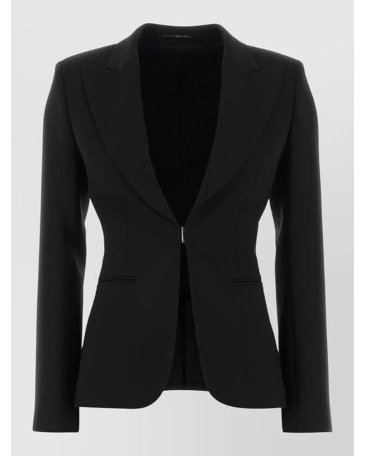 Gucci Black Single-Breasted Blazer