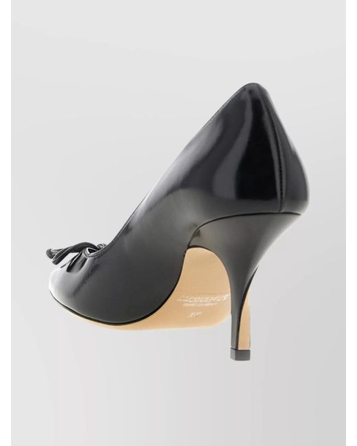 Jacquemus Black Leather Pumps