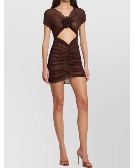 Philosophy Brown Mini Dress