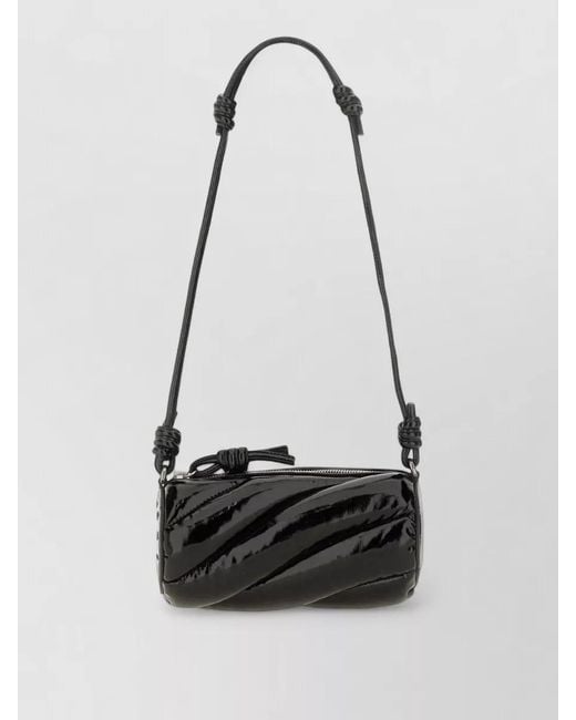 Fiorucci White Mella Shoulder Bag Knot Detail Design