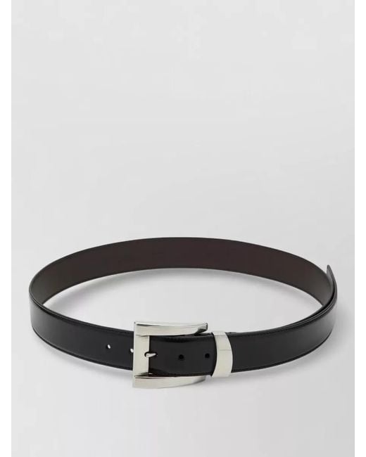 Versace Metallic Smooth Finish Adjustable Size Waist Belt for men