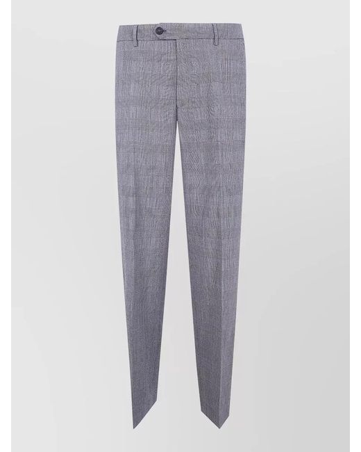 Golden Goose Deluxe Brand Gray Slim-Fit Wool Tailored Trousers for men