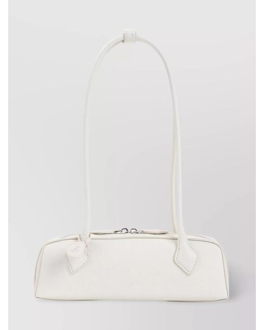 Alaïa White Leather Shoulder Bag