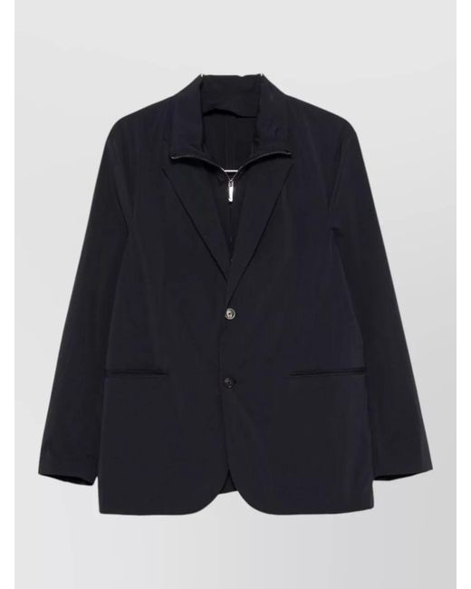 Emporio Armani Blue Tailored Single Breasted Blazer Jacket for men