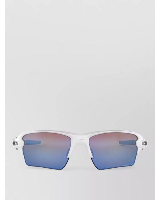 Oakley Blue Flak 2.0 Xl Rectangular Sport Sunglasses