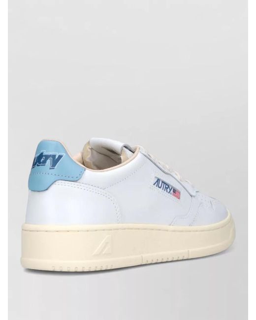 Autry Multicolor Leather Low-Top Sneakers
