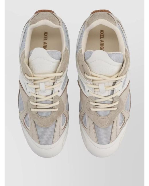 Axel Arigato Natural Leather Low-Top Sneakers for men