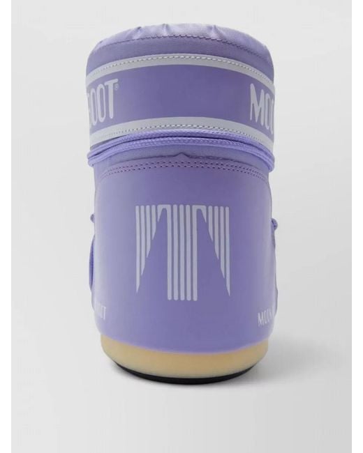 Moon Boot Blue Icon Low Snow Boots Calf Length