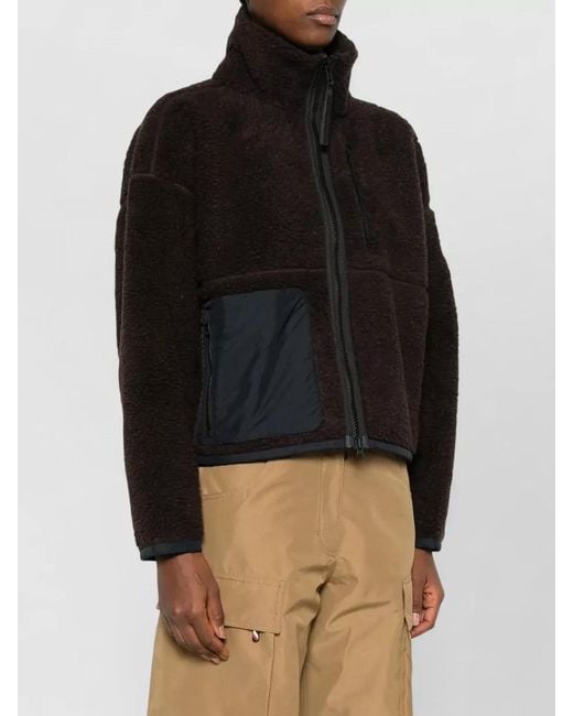 Canada Goose Black Simcoe Zip Up Fleece Jacket