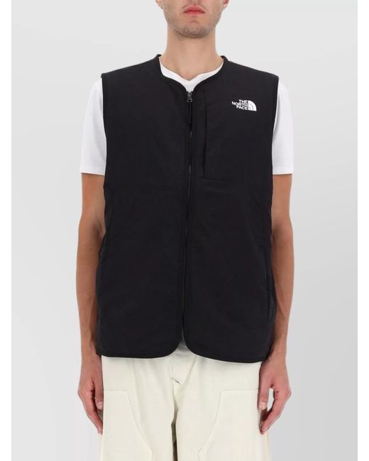 The North Face Black Quilted Vest for men