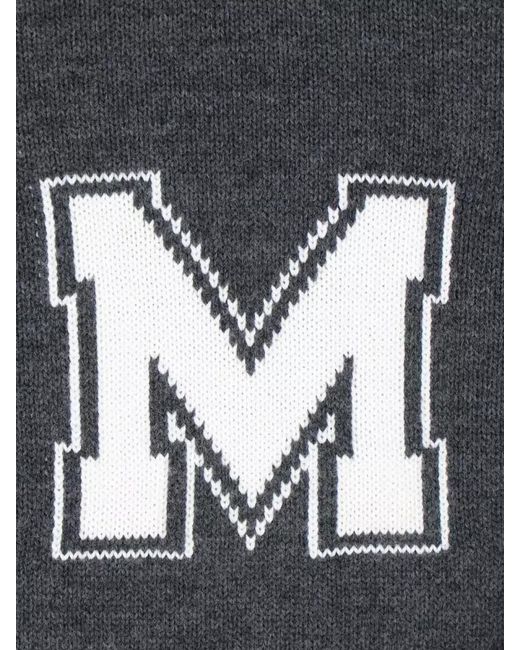 MM6 by Maison Margiela Gray Crewneck Jumper for men