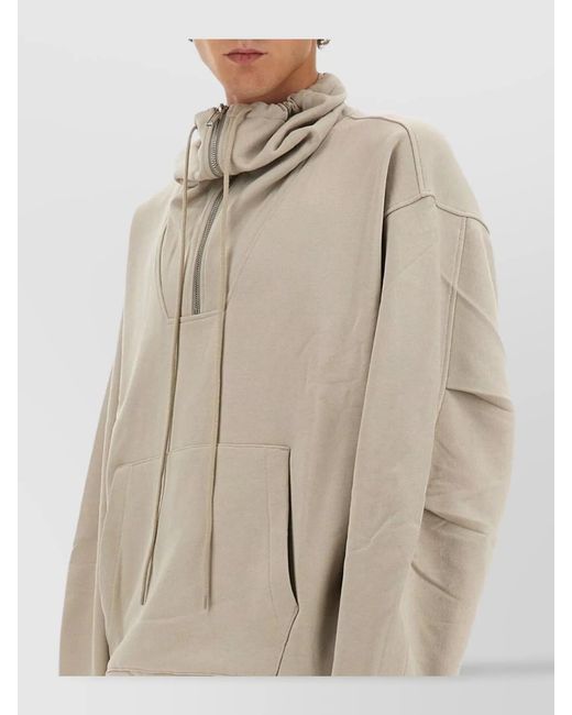 Helmut Lang Natural Organic Cotton Hoodie for men