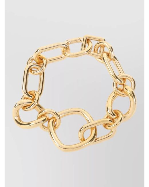 Céline Metallic Modern Thin Gourmette Chain Bracelet