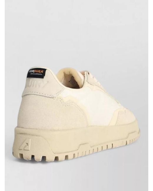 Autry Natural Leather Low-Top Sneakers
