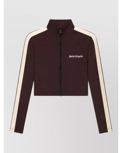Palm Angels Purple Logo Track Jacket