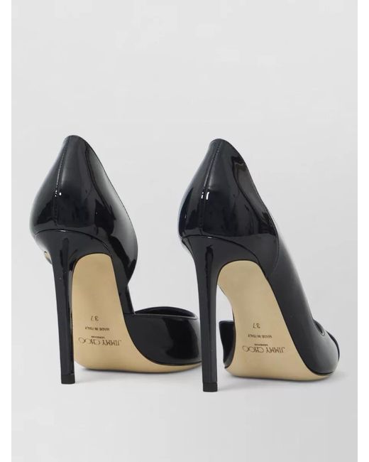 Jimmy Choo Black Brigitte 100 Pointed Toe Stiletto Pumps