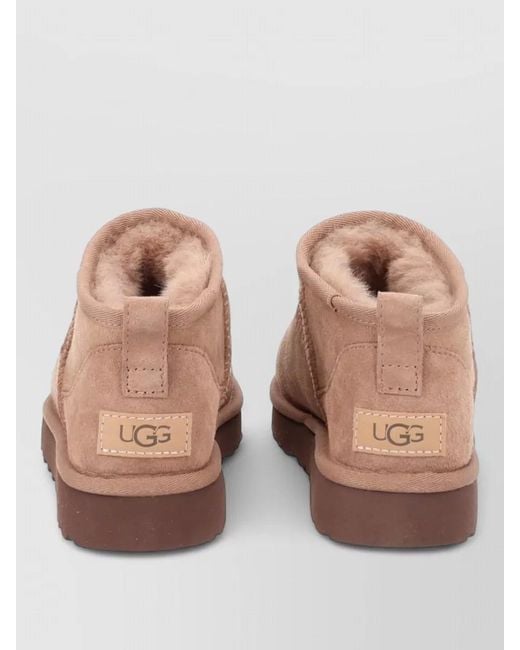 Ugg Natural Shearling Ankle Boots