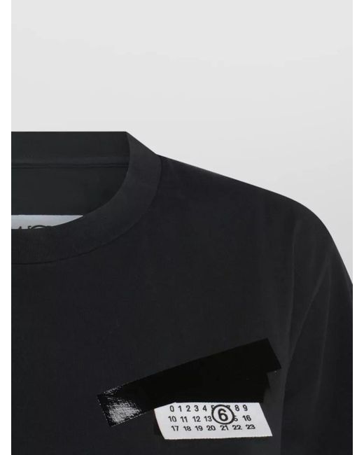 MM6 by Maison Margiela Black Wool-Blend Pleated Midi Skirt