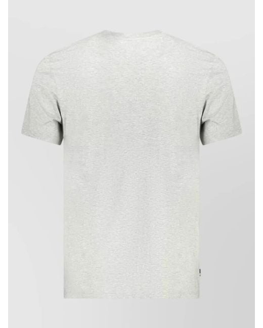 Timberland White Cotton Regular-Fit T-Shirt for men