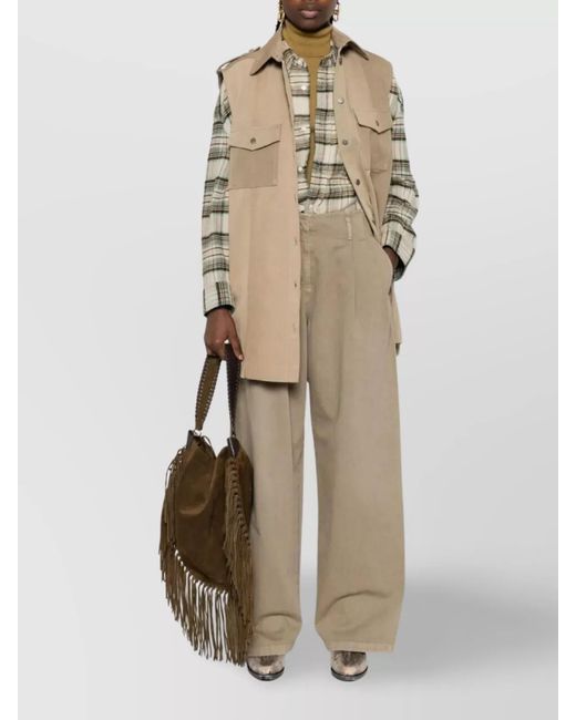 Golden Goose Deluxe Brand Natural Shirt Dress