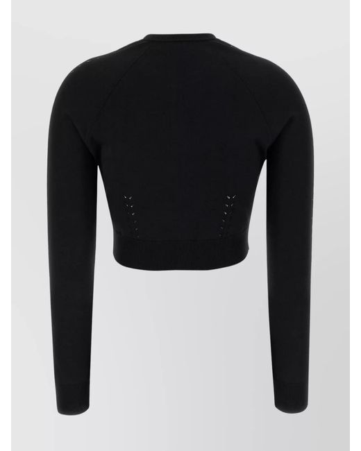 Dolce & Gabbana Black Cutout Cardigan