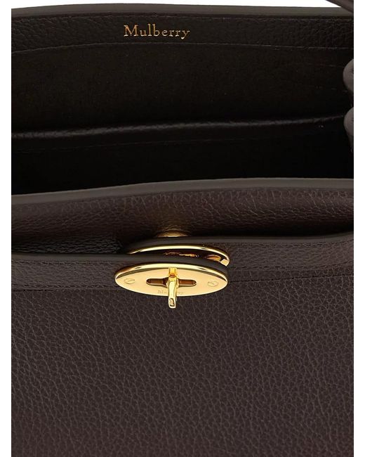 Mulberry Black Small Leather Shoulder Bag