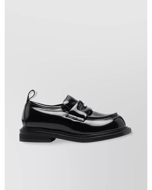 Moschino Multicolor Leather Loafers
