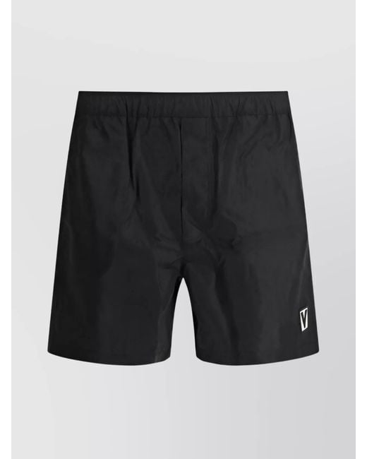 Valentino Black Swim Shorts for men