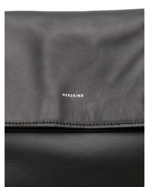 Herskind Gray Sofia Leather Shoulder Bag Adjustable Strap